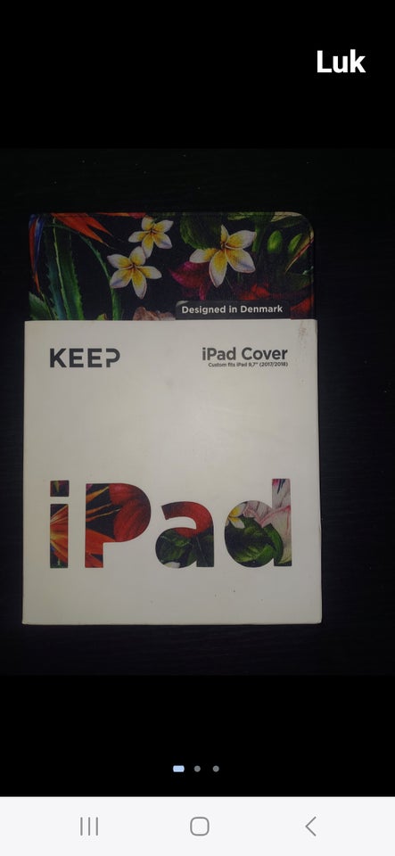 Ipad cover 9.7 2017/18, Keeper nyt