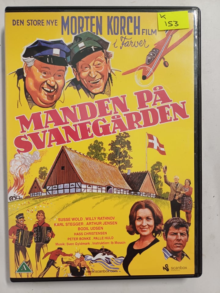 Manden på Svanegården, DVD,