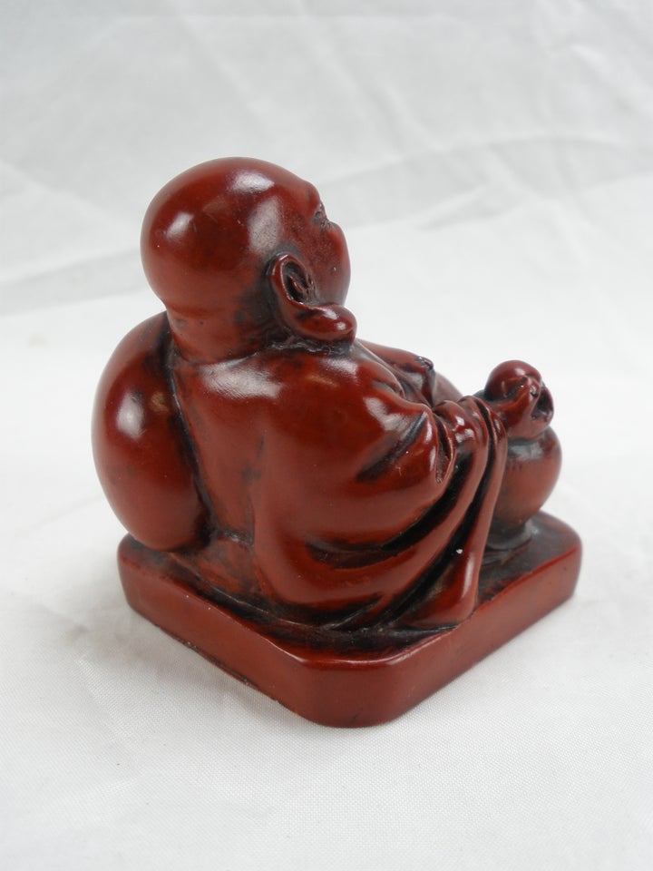 Siddende Buddha Figur