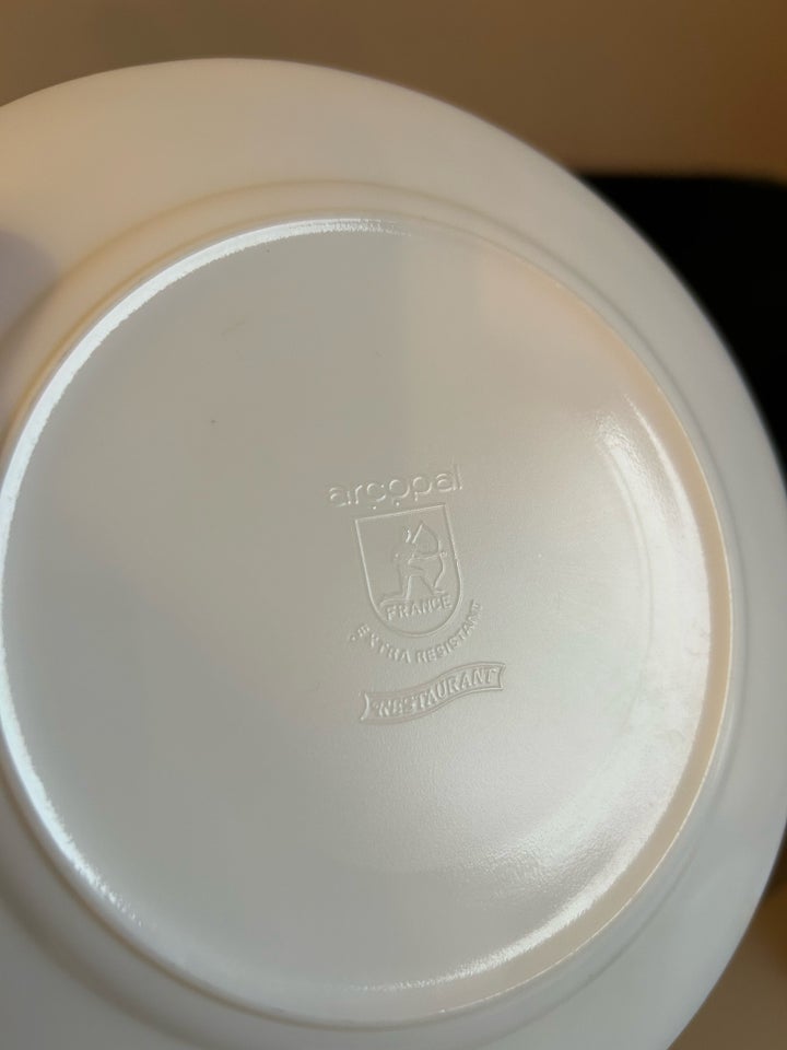 Porcelæn, 6 frokosttallerkner,