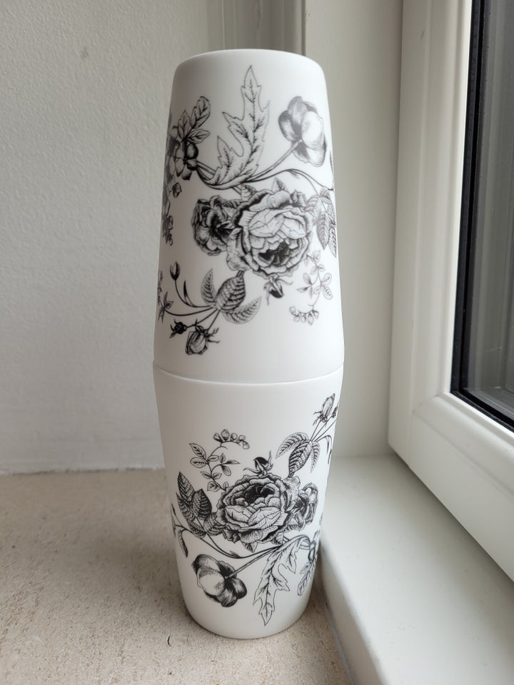 Porcelæn Lysestage Vase