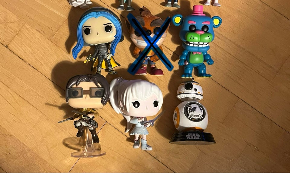 Samlefigurer, Funko Pop - OOB x5