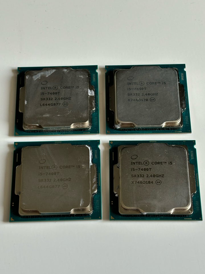 Diverse intel CPUer Perfekt