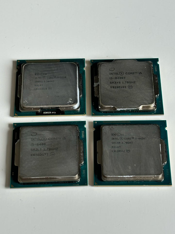 Diverse intel CPUer Perfekt