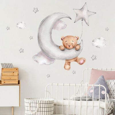 WALLSTICKER motiv: TEDDY BEAR