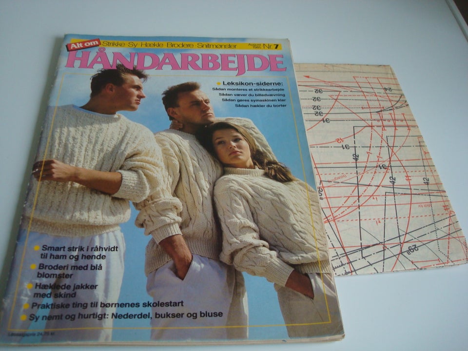 Alt om håndarbejde nr. 7 1985, Blad