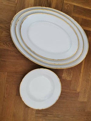 Porcelæn Fad dyb tallerken Bing