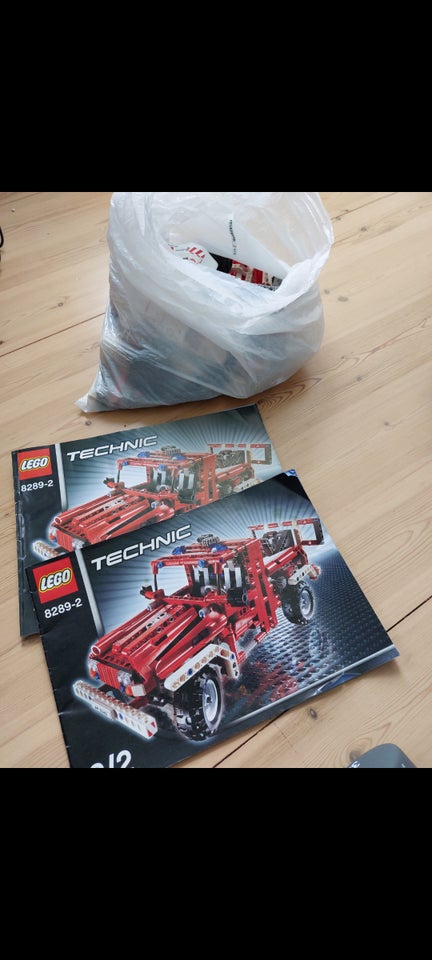 Lego Technic Fire truck model