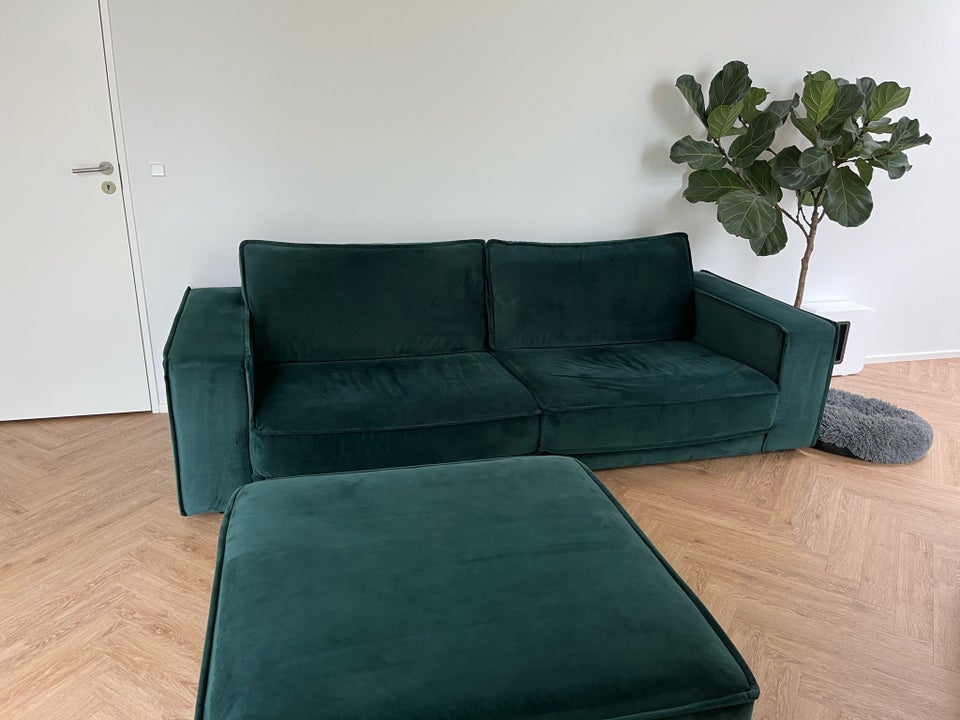 Sofa velour 3 pers