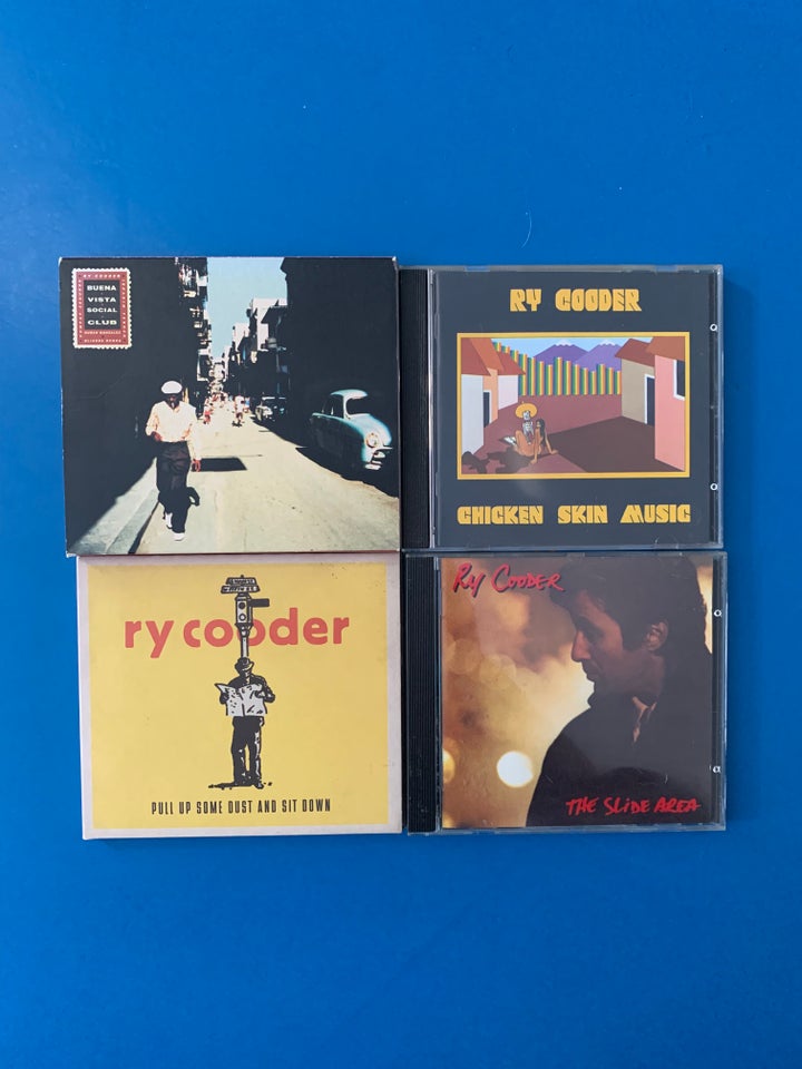 RY COODER: 4 CD ALBUMS, rock