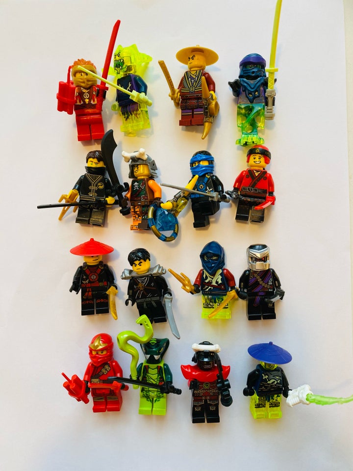 Lego Ninjago, Minifigurer