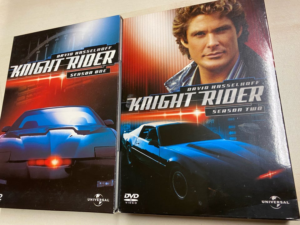 Knight Rider sæson 1+2, DVD, andet