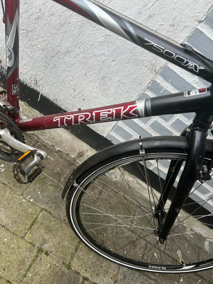 Herrecykel, Trek 7500x, 20 cm stel