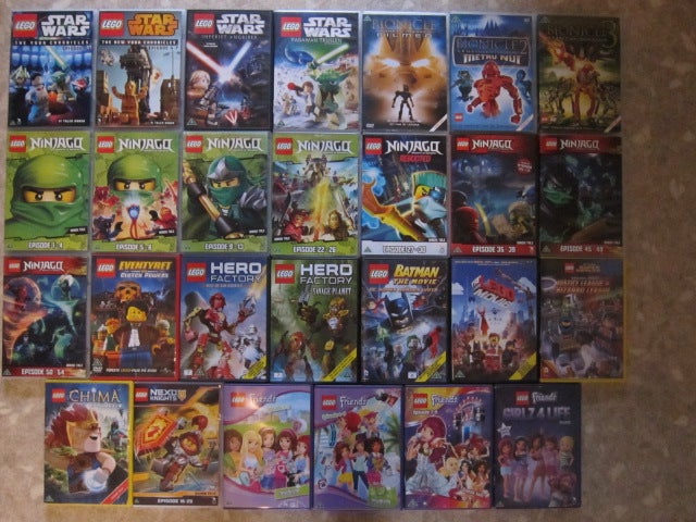 Lego film, DVD, animation