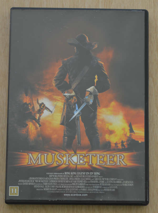 Musketeer, DVD, action