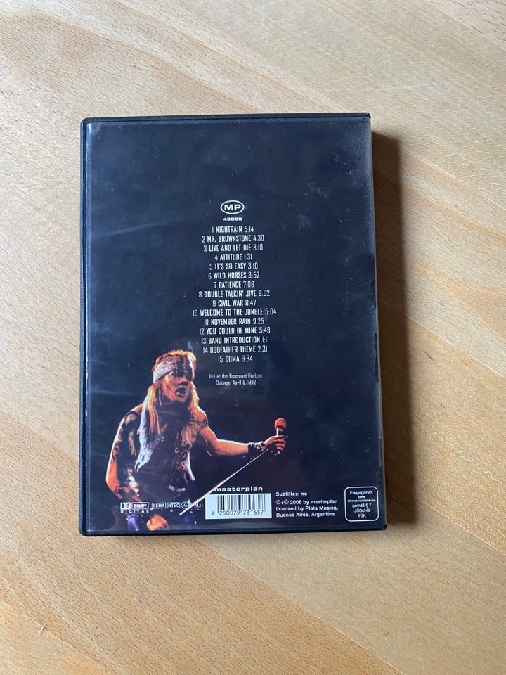 Guns N Roses - Live in Chicago , DVD,