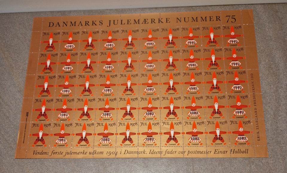 Danmark, Julemærker