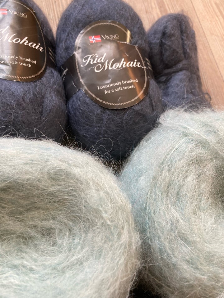 Garn, Børstet mohair