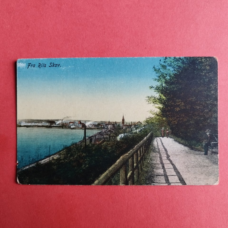 Postkort, Fra Riis Skov. ca. 1910