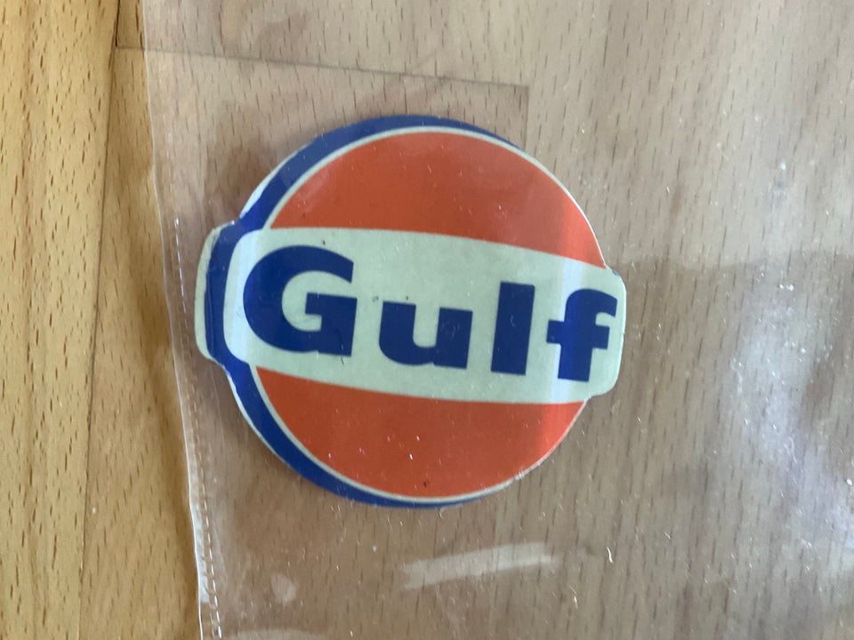 Klistermærker, GULF fejltryk