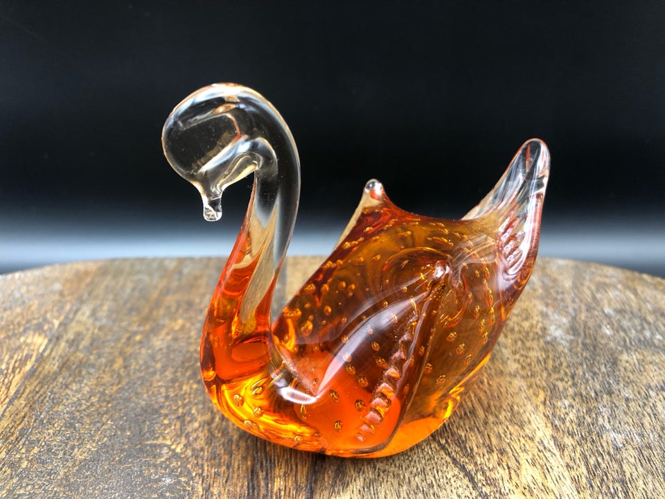 Glas Glasfigur - Svane