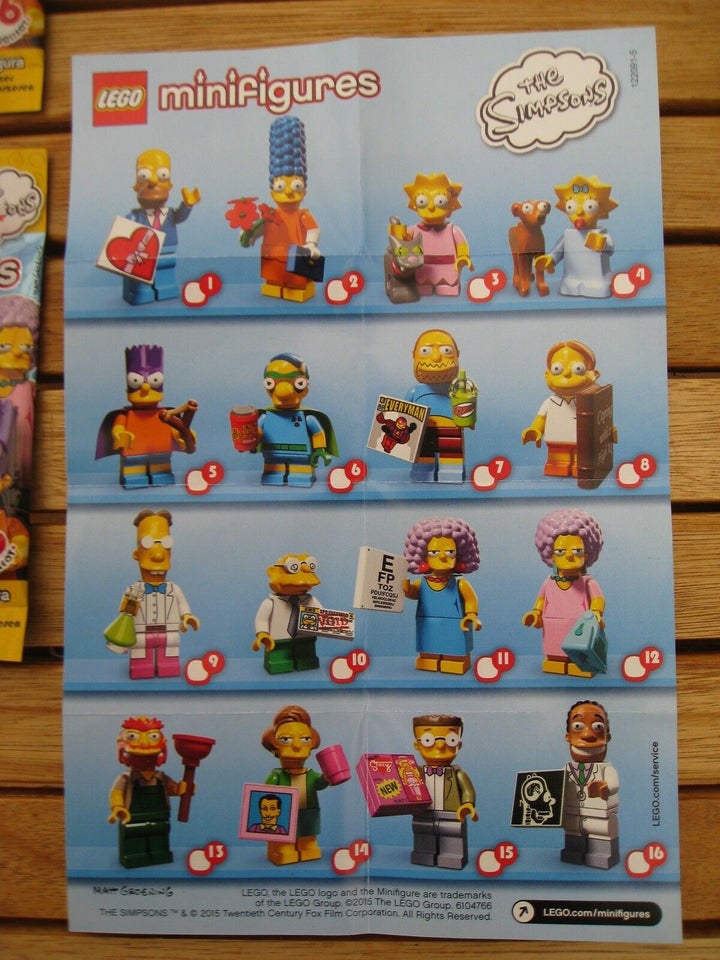 Lego Minifigures Simpsons