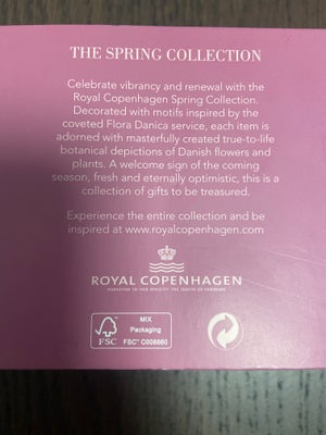 The spring collection  Royal