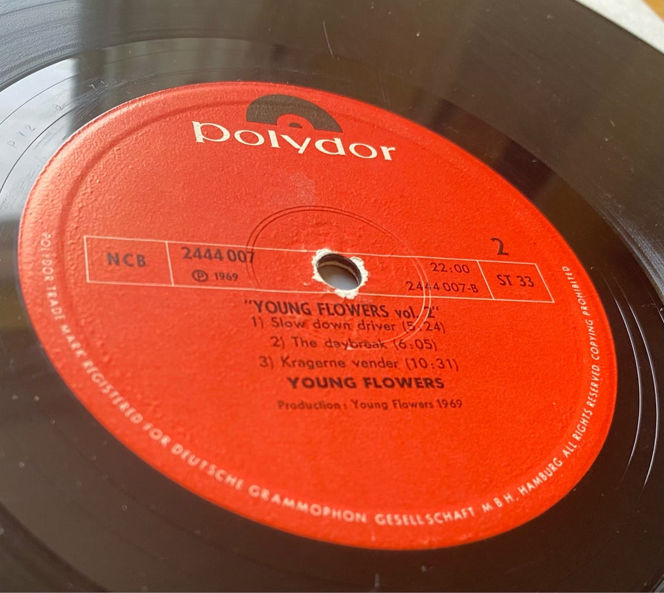 LP, YOUNG FLOWERS, Vol. 2