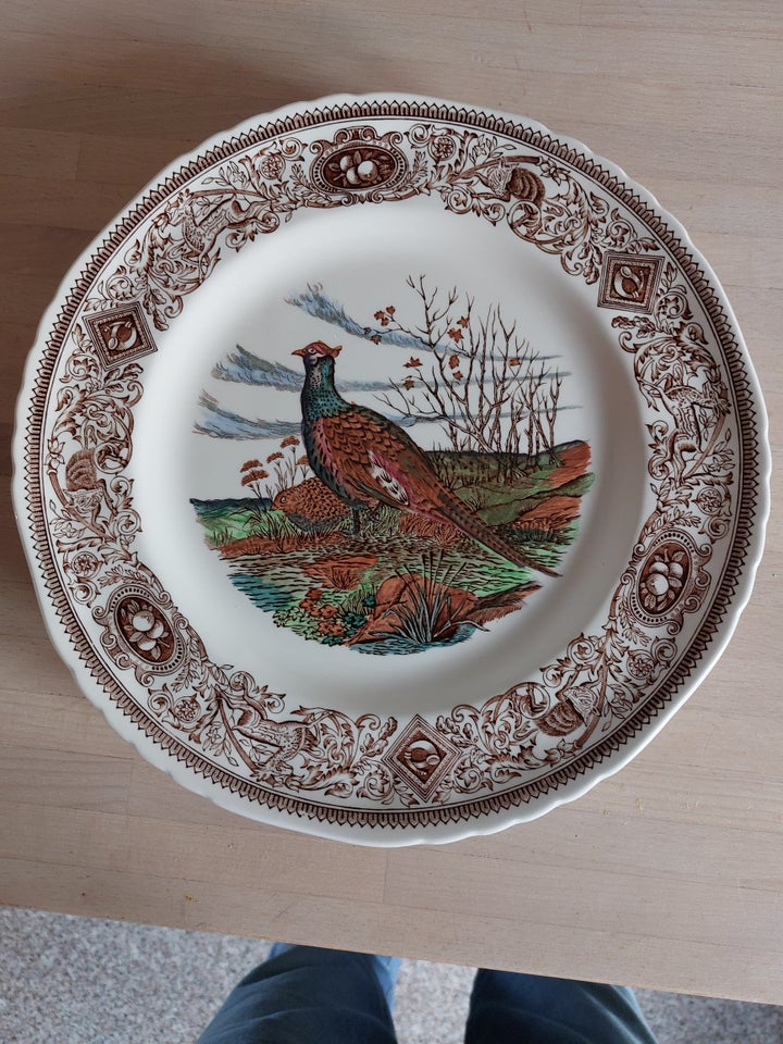 Porcelæn, Jagttallerkener