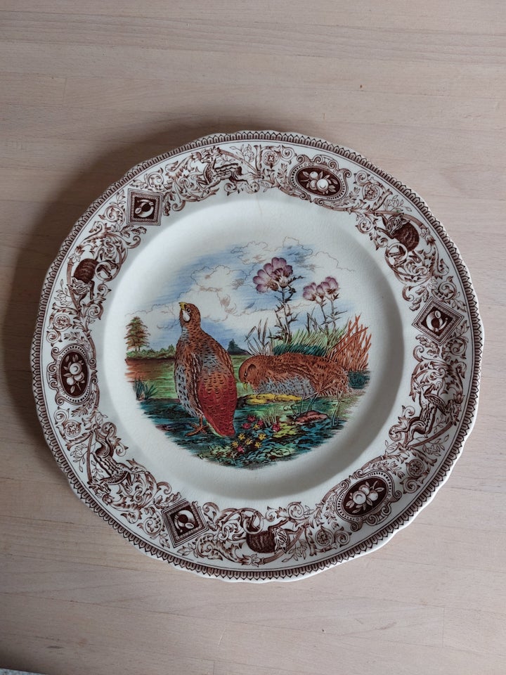 Porcelæn, Jagttallerkener