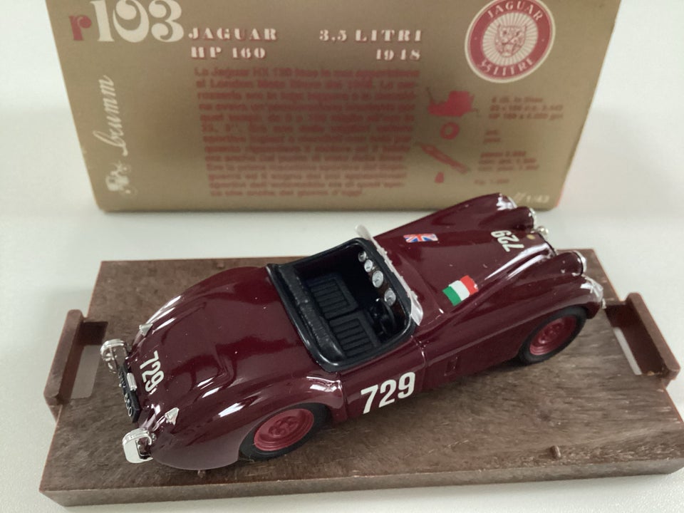 Modelbil, Jaguar XK120 (1948)