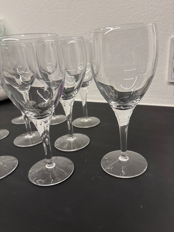 Glas, 11 rødvinsglas