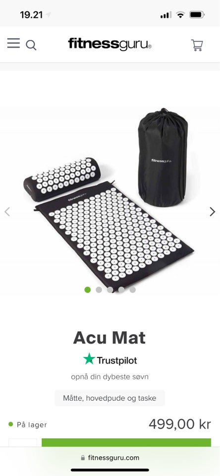 Yogaudstyr Acu Mat Fitnessguru