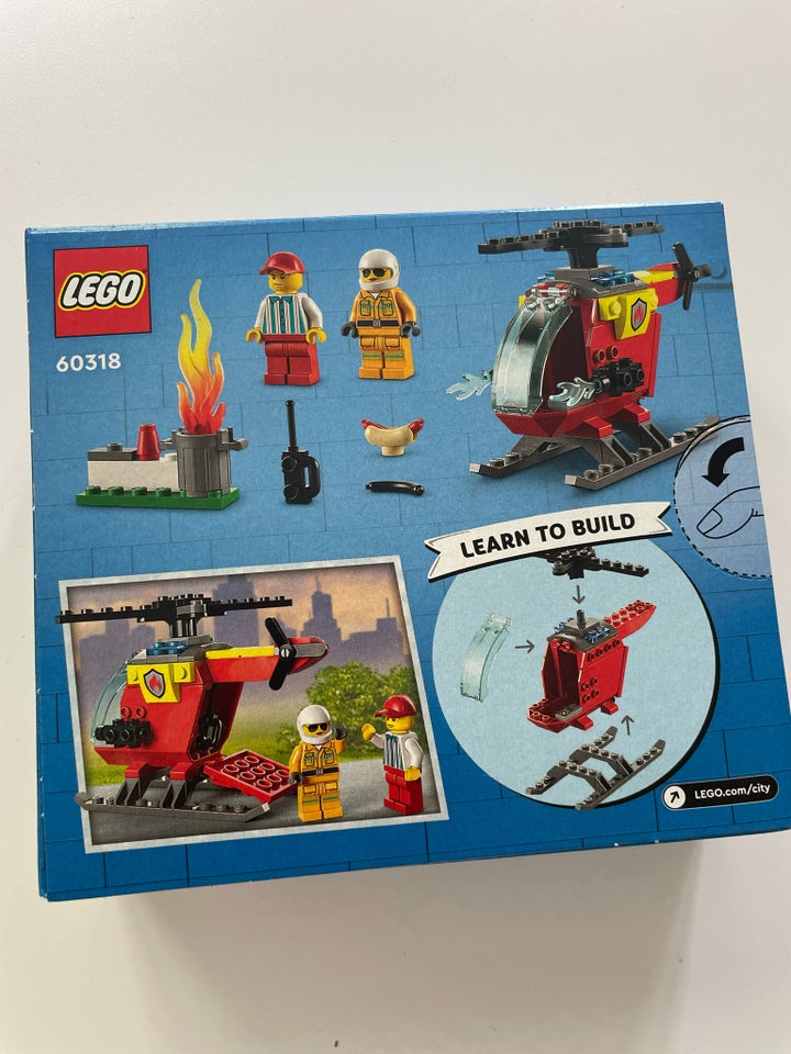 Lego City Fire helikopter 4 år