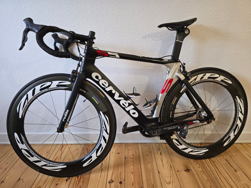 Herrecykel, Cervelo S5, 54 cm stel