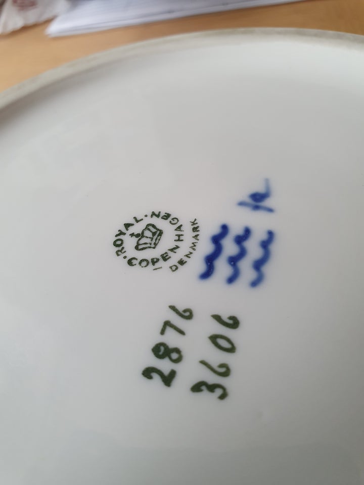 Porcelæn, Fad, Royal Copenhagen