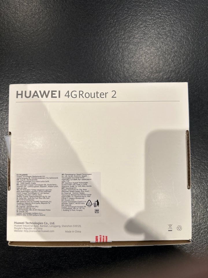 Router, wireless, Huawei 4g router