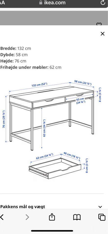 Skrivebord