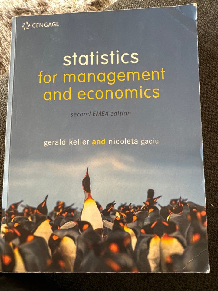 Statistics for management and