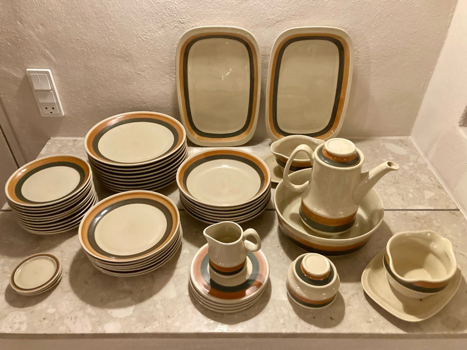 Porcelæn, 49 dele Vintage/retro