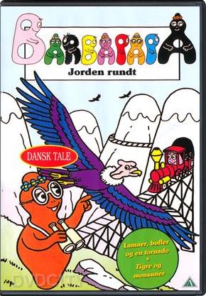 3 stk Barbapapa jorden rundt DVD