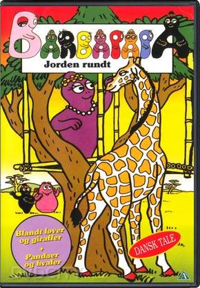 3 stk Barbapapa jorden rundt DVD