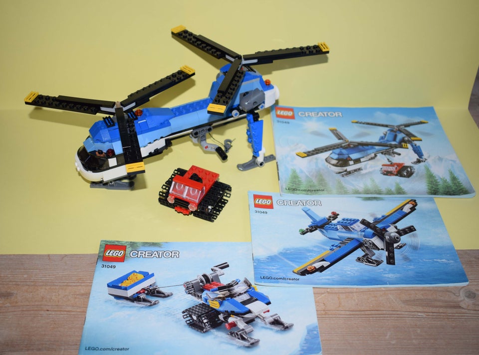 Lego Creator 3-i-1 helikopter med