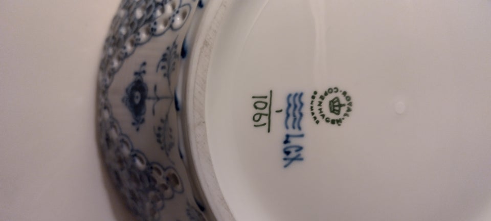 Porcelæn, Skål fuldblonde, Royal