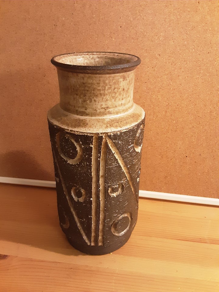 Keramik Vase Løvemose