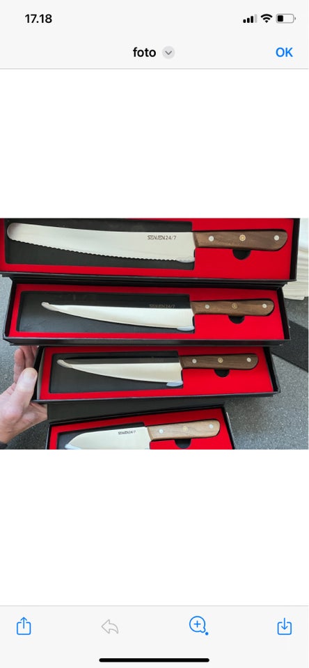 Køkkenknive kokkeknive HW Larsen