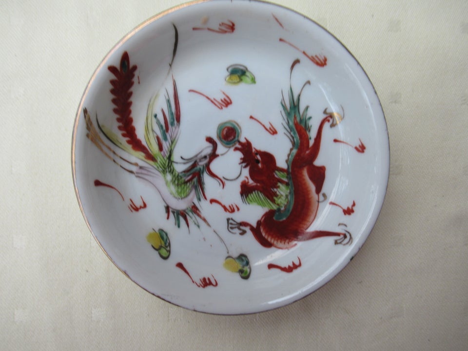 Porcelæn kinesiske skåle skeer