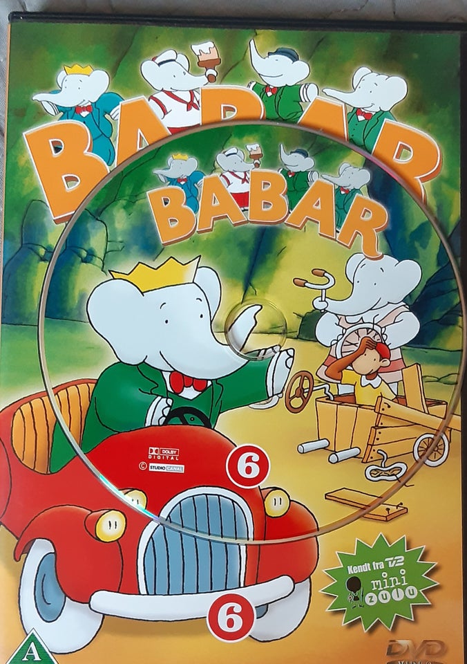 Babar imellem venner, DVD,