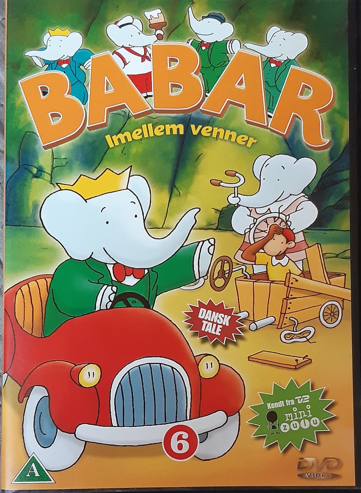 Babar imellem venner, DVD,