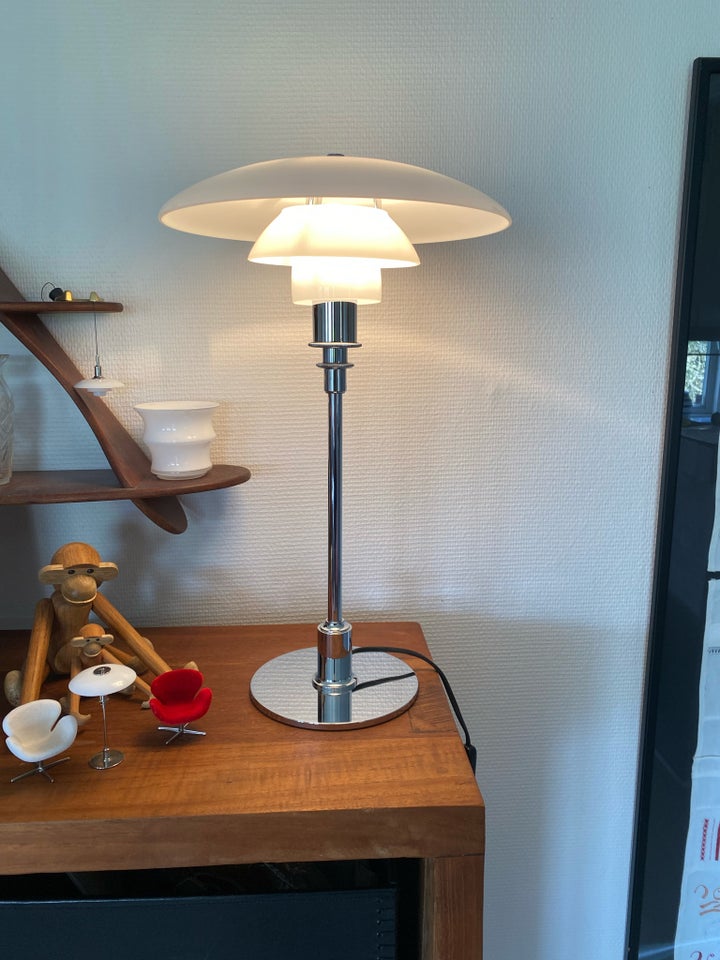 PH PH 3/2 crome bordlampe